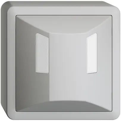 Rilevatore di movimento AP 180° rel. grigio chiaro PIRI EDIZIOdue 