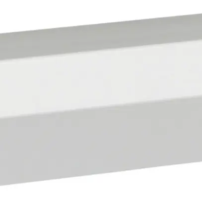 Cache d'entrée de câble Hager vector pour 12 modules gris clair 