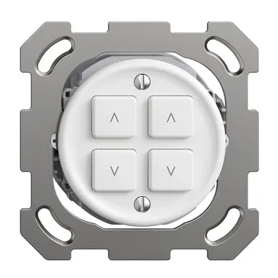 Interrupteur stores ENC 2K/4T WLAN Sdue Wiser blanc 