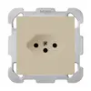 Prise ENC kallysto T13 beige avec plaque de fixation 
