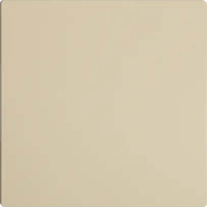 Copertura cieca EDIZIOdue vanille, senza vite centrale 