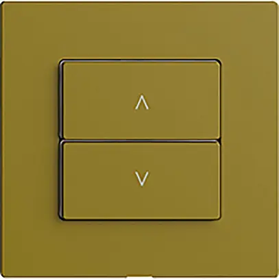 Stazione secondaria per interruttore tapparelle 1c/2t WLAN Edue Wiser olive 