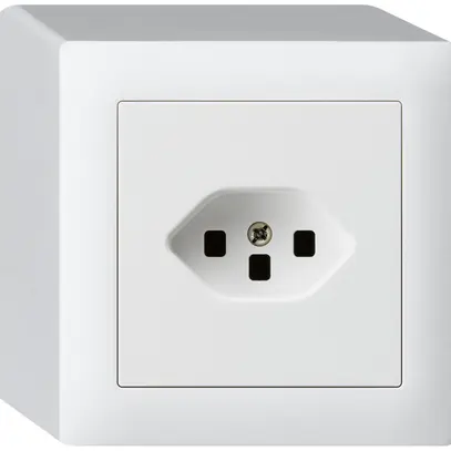 Presa AP kallysto T23 bianco con morsetti ad innesto 