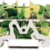 Borne de passage WAGO TOPJOB S 1.5mm² 3L vert/jaune série 2001 