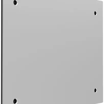 Coperchio ermetico per Multibox XXL c.guarniz.e viti 450×350×2mm all anod. 