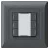 Tasto INC kallysto.line KNX 6×antracite LED RGB s/e-link 