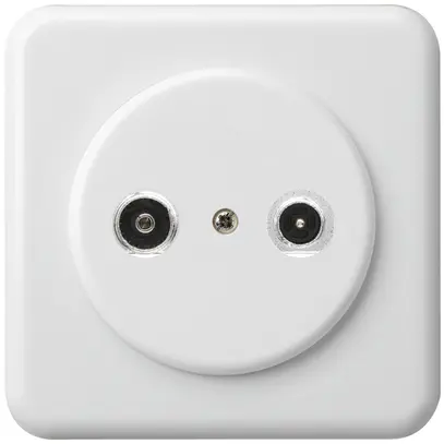 UP-Antennendose basico TV-R Bauart C 11dB 2GHz weiss 