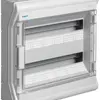 Coffret de distribution AP Hager vector 2 rangées 36UM IP54/IP65 418×452×151mm 