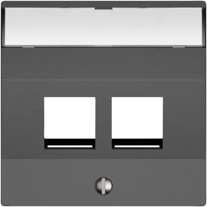 Kit de montage EDIZIO.liv Keystone SNAPFIX® incliné 2× grf 