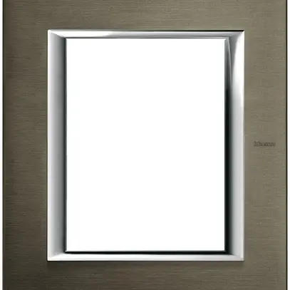 Cadre Axolute bronze brossé, 141.5×127mm 