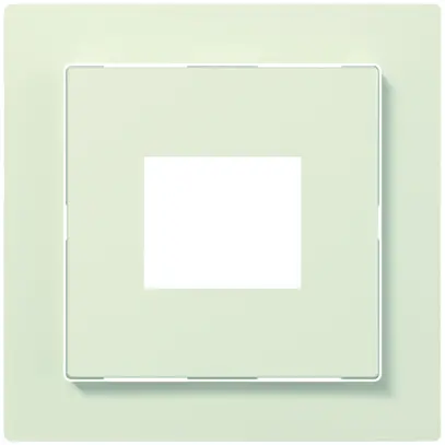 Set frontale INC ABB SIDUS bianco per Termostato ambient.free@home 