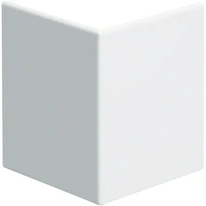 Couvercle pour angle extérieur tehalit BRS 80, blanc trafic 