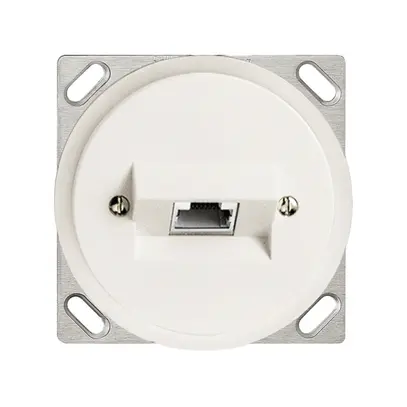 Boîte de raccordement INC JK 58 1RJ45 blanc 