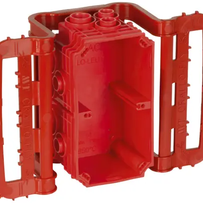 Scatola INC MT Crallo-Fly grd.I-I rosso con supp.d.scatola 