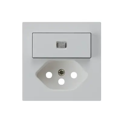 Kit frontale kallysto 60×60 grigio chiaro con lente per combinazione S3/T13 