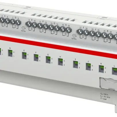 Actionneur-commutateur KNX AMD ABB SA/S12.16.5.2, 12-fois, 16A, C 