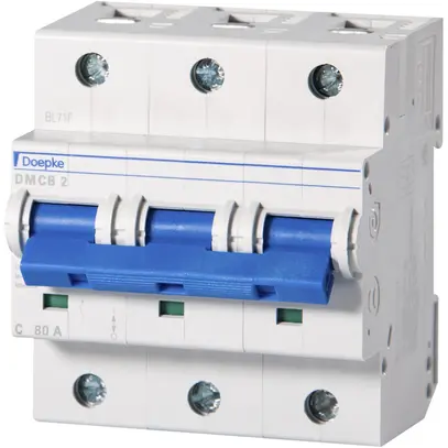 Disjoncteur Doepke DMCB 2 3L 400V C 80A 20kA 