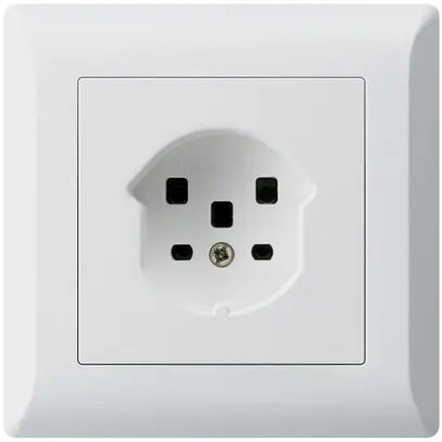 Presa INC HA kallysto.line tipo 25 con morsetti a innesto bianco 