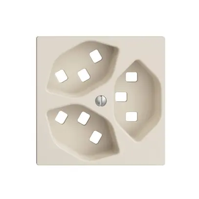 Kit frontal EDIZIOdue crema 60×60mm 3×T23 