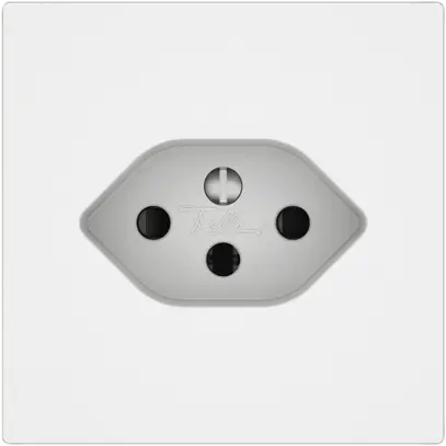 Presa EDIZIO.liv SNAPFIX® 1×T13 con shutter bi 