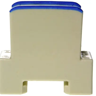 Morsetto di derivazione Woertz 4…10mm² 57A 660V raccordo a vite 2×1 blu 