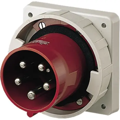 Spina d'attrezzi 63A IP67 5P 6h 400V, Mennekes, grigio 