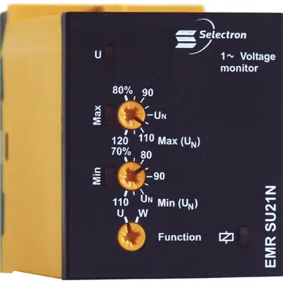 Relè di sorveglianza tensione EMR SU21N 2CC, 1 fase, 230VAC 