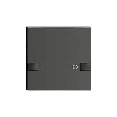 Taste EDIZIOdue On/Off schwarz 