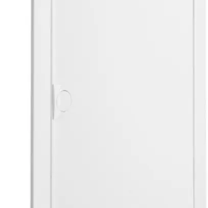 Blendrahmen mit Tür Hager volta 4-reihig 348×755×9mm IP30 reinweiss 