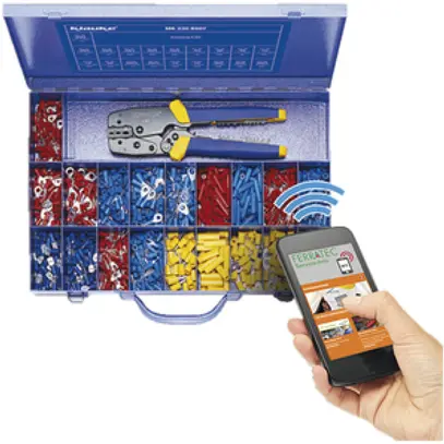 Coffret d'assortiment Ferratec MK230B507NFC avec embout 0.5…6mm² 