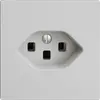 Presa INC EDIZIOdue T23 16A grigio chiaro, con morsetti innest. 
