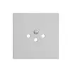 Frontplatte EDIZIOdue T12 hellgrau für Steckdose 