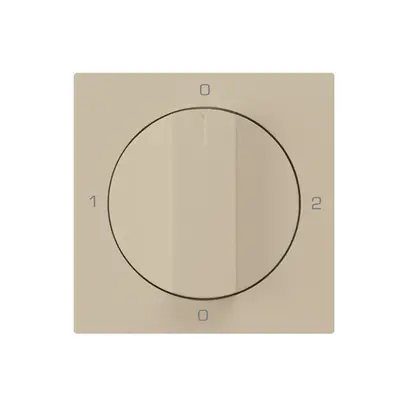 Abdeckset kallysto zu Drehschalter S2 beige 