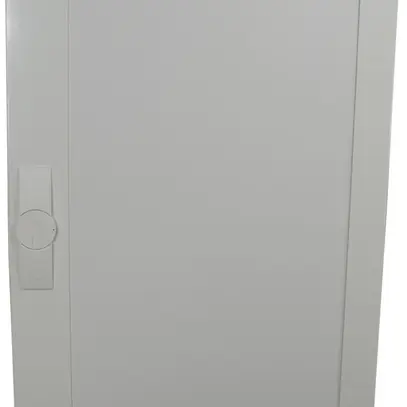 Porte droite avec fentes Hager univers média 519×619×12mm IP3X blanc 