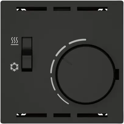 Termostato ambiente EDIZIO.liv SNAPFIX® inter.risca./refrig.230VAC 50Hz ne 