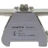Borne de passage joignable Woertz 240mm² 415A 750V boulon 2×1 rail DIN 35mm gr 