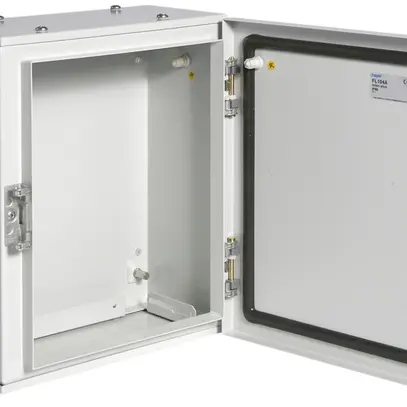 Cofano AP Hager Orion.Plus acciaio 300×350×160mm IP65 SKI doppio bit grc 