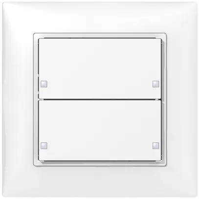 UP-Tastsensor ABB SIDUS KNX Design B-Typ, 2/4, weiss glänzend 