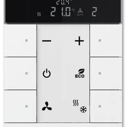 Controller-Nebenstelle klein ABB-Tenton, 6 Tasten, weiss 