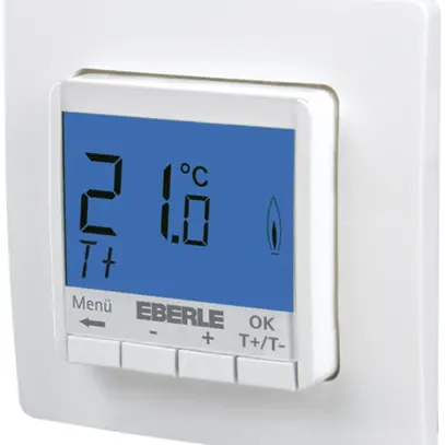 Thermostat à horloge ENC Eberle FITnp 3R, écran bleu, 230V 1F 5…30°C, bc 