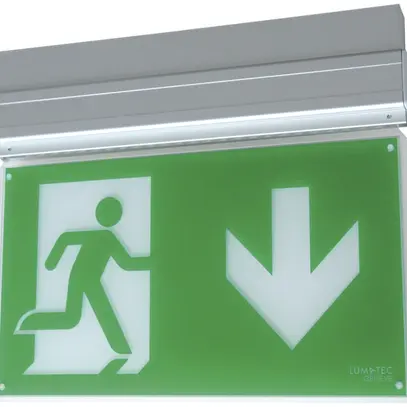 Luminaire de secours LED Lumatec A12 L25U220DM-OS, source centrale, plafond 