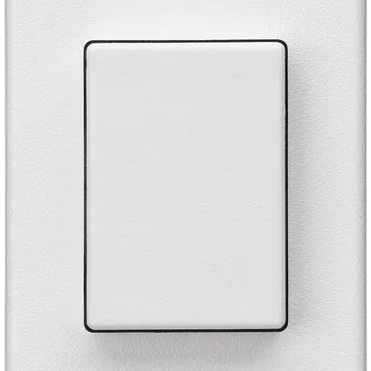 Interruttore a pulsante INS Hager FLF 10A/250V 3/1L bianco 