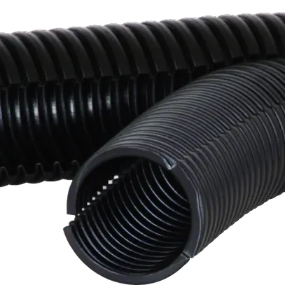 Tuyau matière synthétique Duplex 45mm noir 