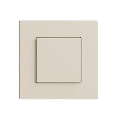 Comando per interruttore 1K/1T Edue Wiser crema 