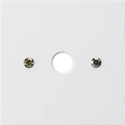 UP-Durchgangsdose kallysto weiss Ø9mm ohne Klemmeneinsatz 