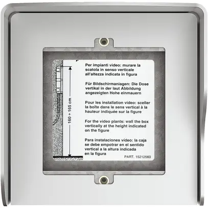 Scatola AP Sfera 1 modulo Al 