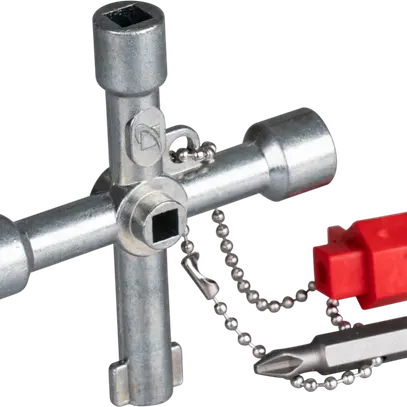 Chiave p.armadio elettrico c.bits metalliche 7000-DSP-100 