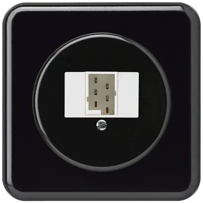 Boîte de raccordement ENC basico 1×TT83 noir 