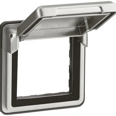 Adaptateur Soliroc pour Mosaic avec clapet à charnière chr. 