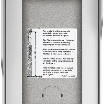 Boîtier AP Sfera 2 modules Al 